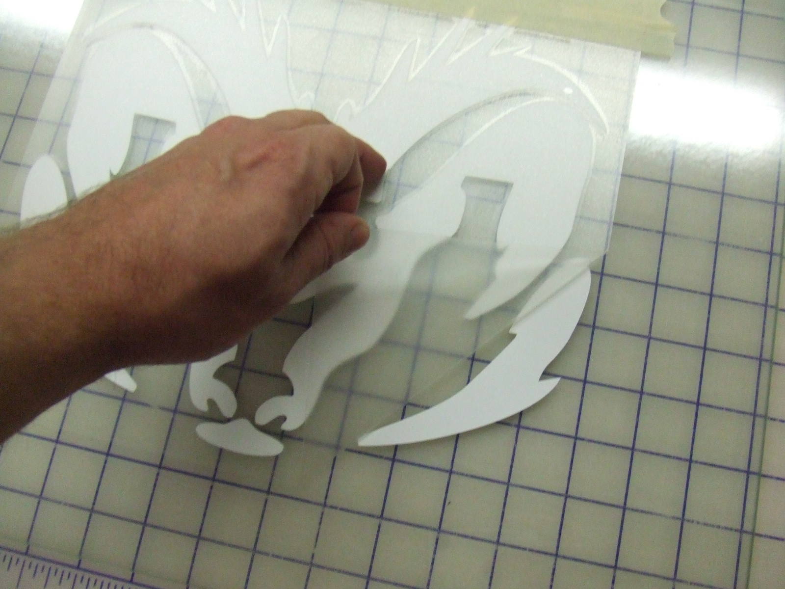 TOP HINGE DECAL INSTALLTION